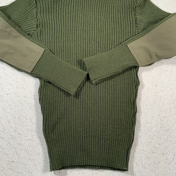 Mitts Nitts Sweater Mens 42 Green Valor Service Wool - Picture 3 of 11